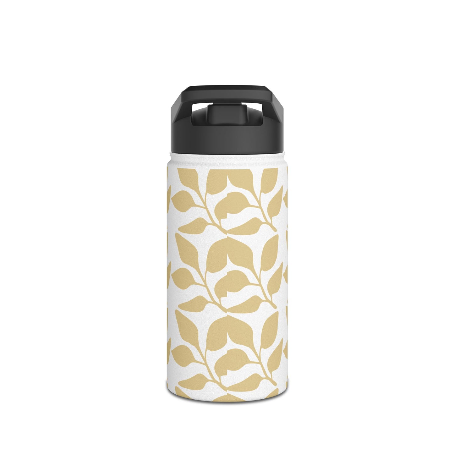 Leaf Pattern Stainless Steel Water Bottle