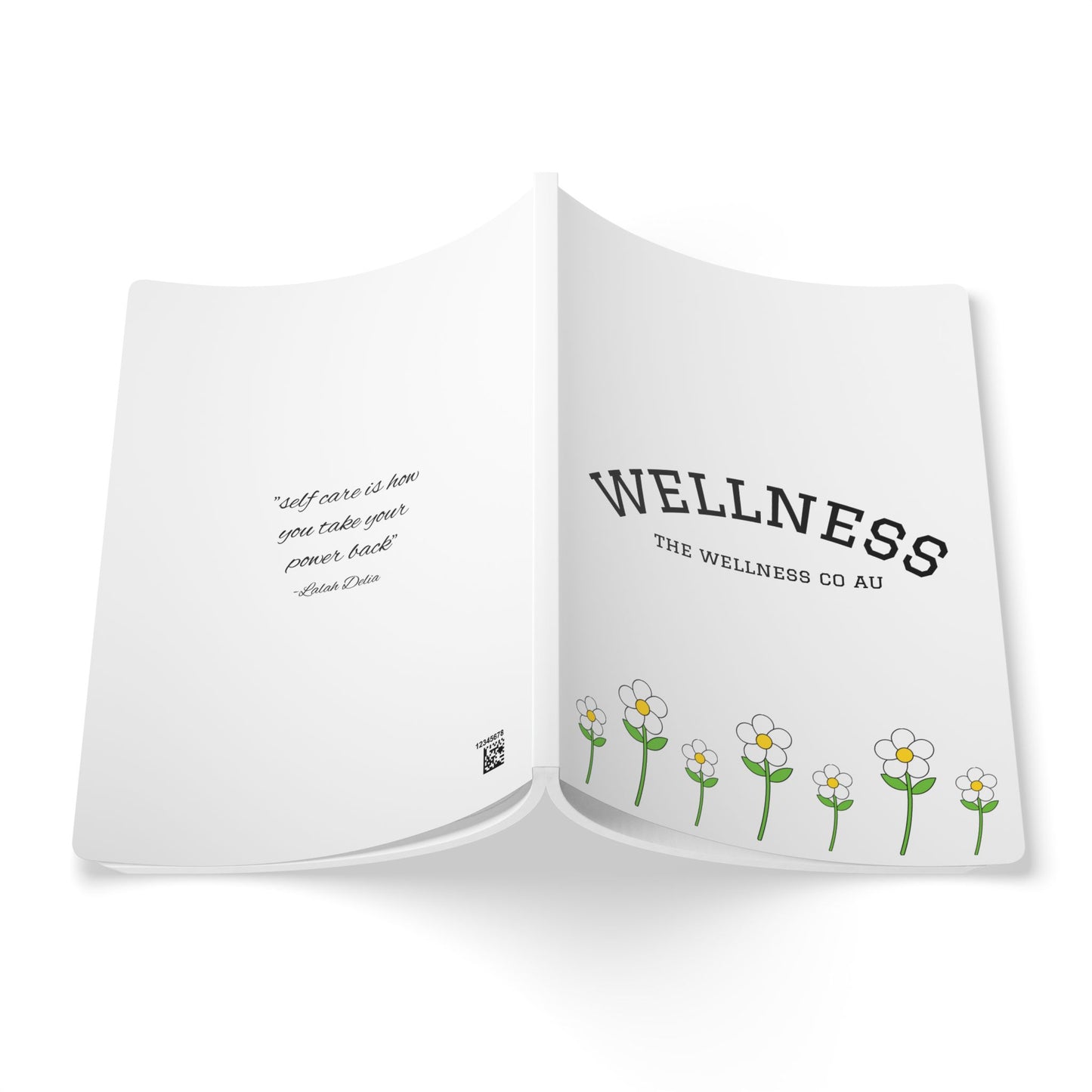 Wellness Softcover Ruled Notebook