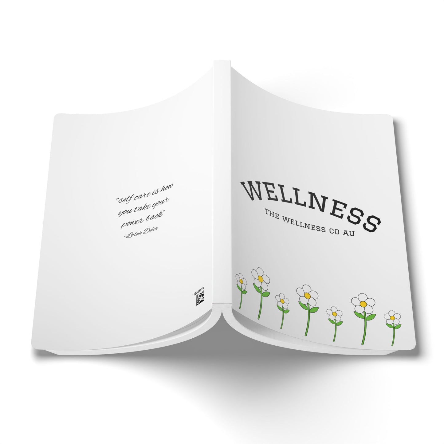 Wellness Softcover Ruled Notebook