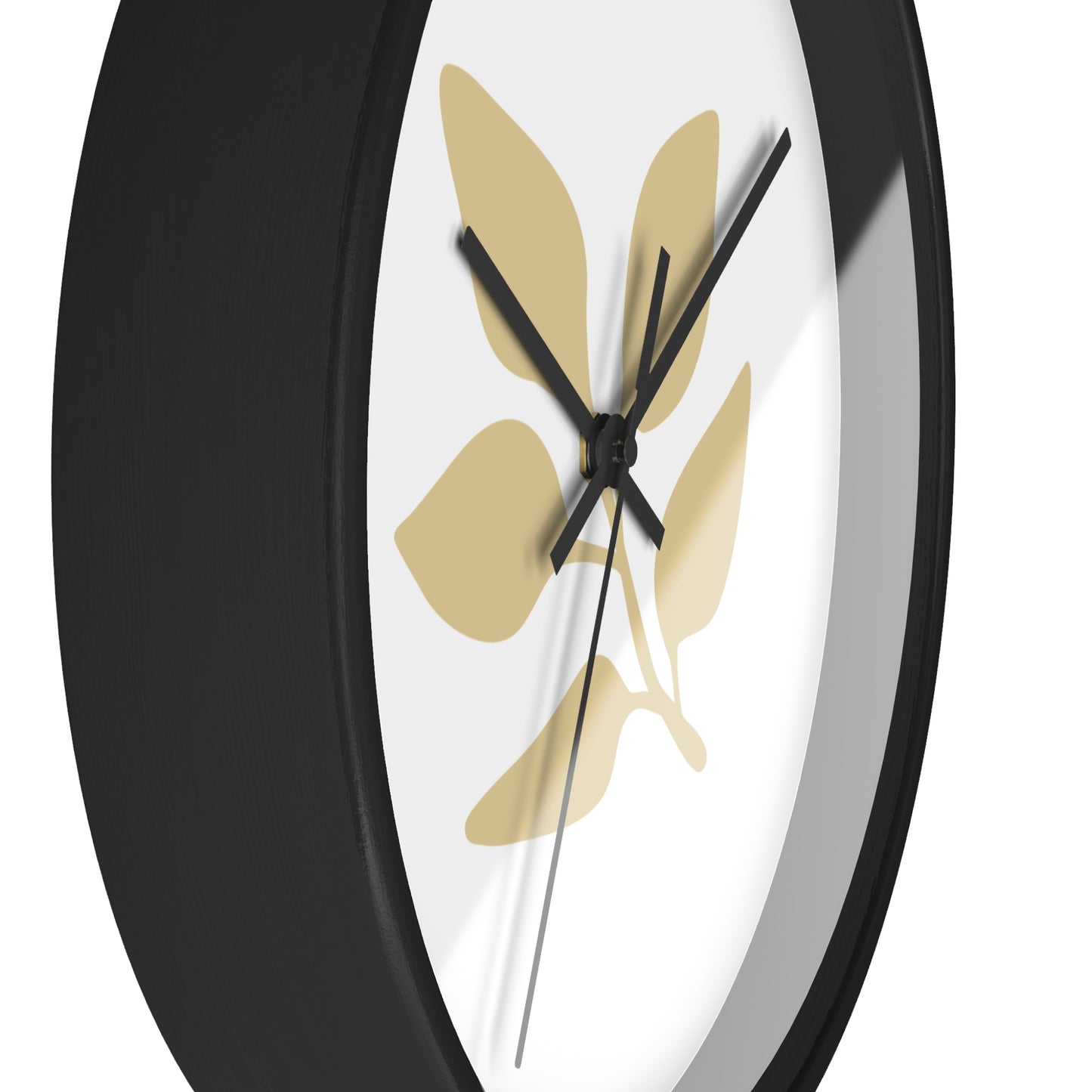 Minimalist Botanical Wall Clock